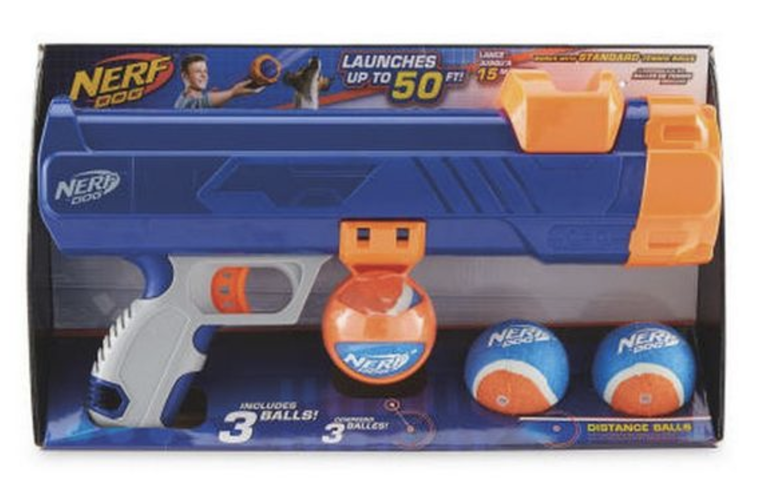 nerf gun dog ball launcher