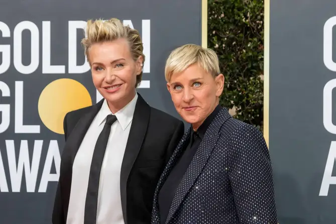 Ellen DeGeneres and Portia De Rossi