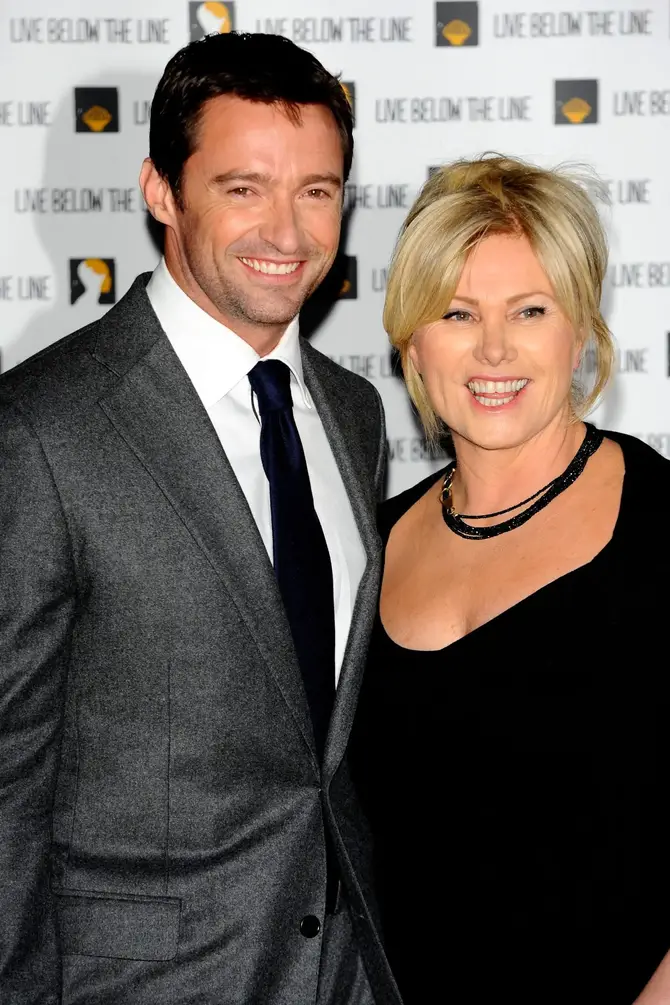 Hugh Jackman and Deborah Lee Furness