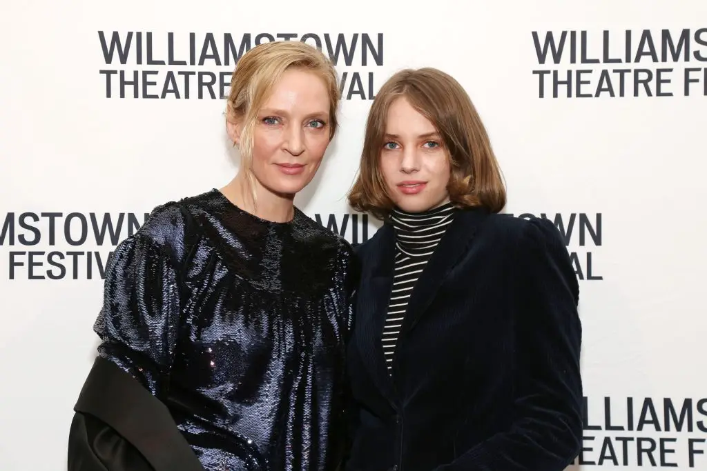 Uma Thurman and Maya Hawke. 