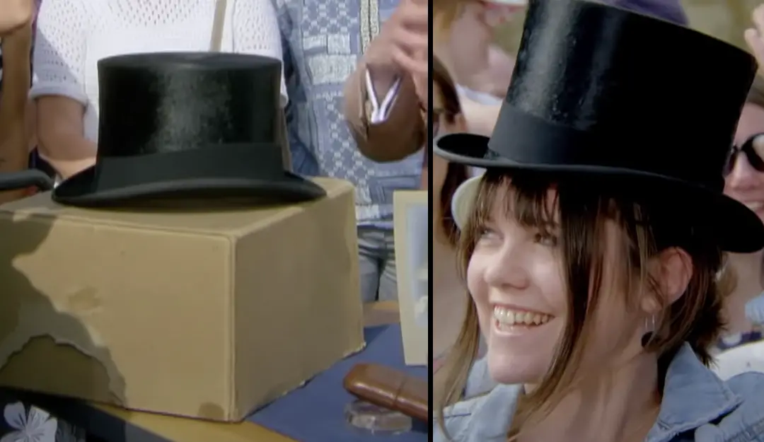 Antiques Roadshow viewers were 'gobsmacked' by the value of a Winston Churchill hat that was supposedly found in the dump!