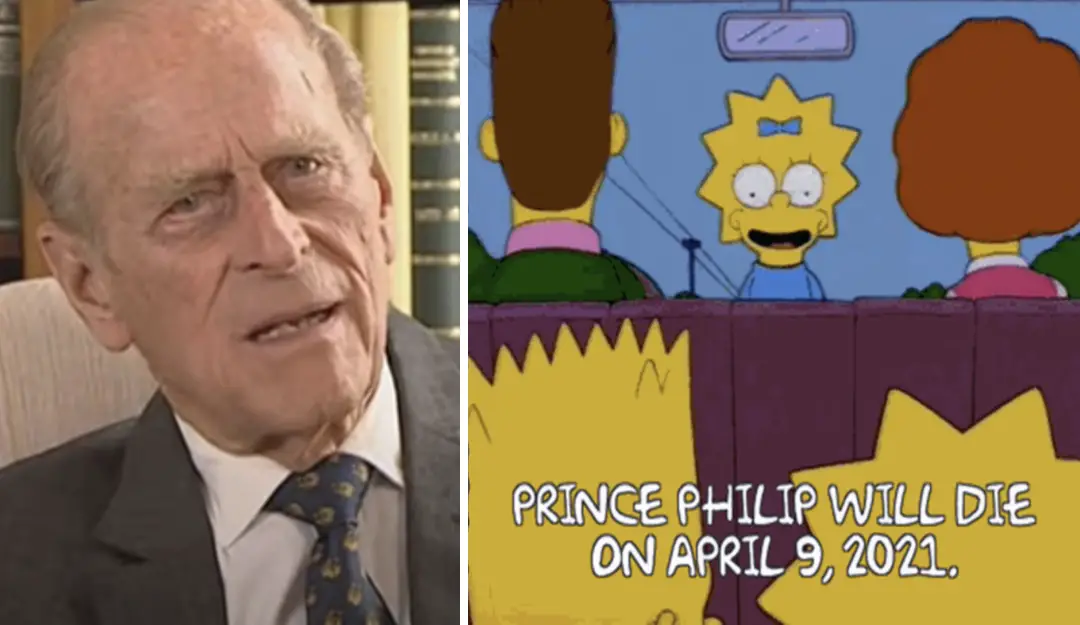 The Simpsons apparently predicted the death of Prince Philip in its ‘Home Sweet Homediddly-Dum-Doodily’ episode.