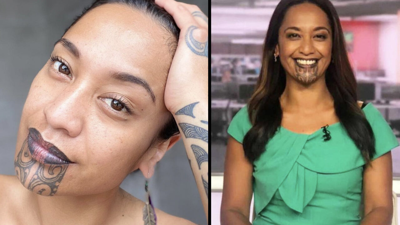 Māori newsreader Oriini Kaipara hits back after viewer calls her chin tattoo  offensive  7NEWS