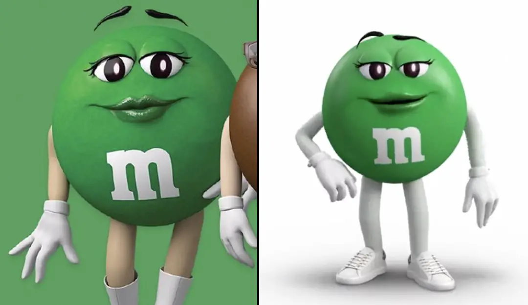 The Green M&M Is Now a Zappos Influencer: See Campaign Photos Here