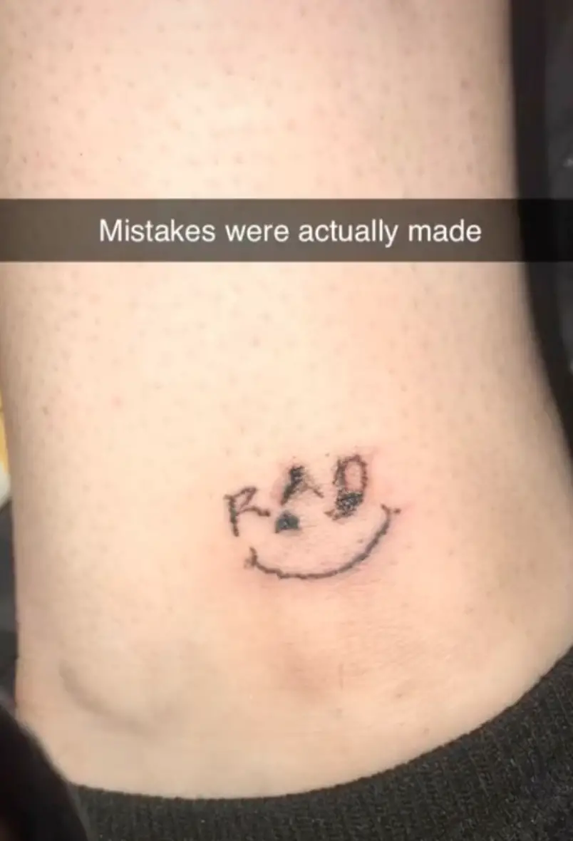 Smiley Face Tattoo smiley face text png  PNGEgg