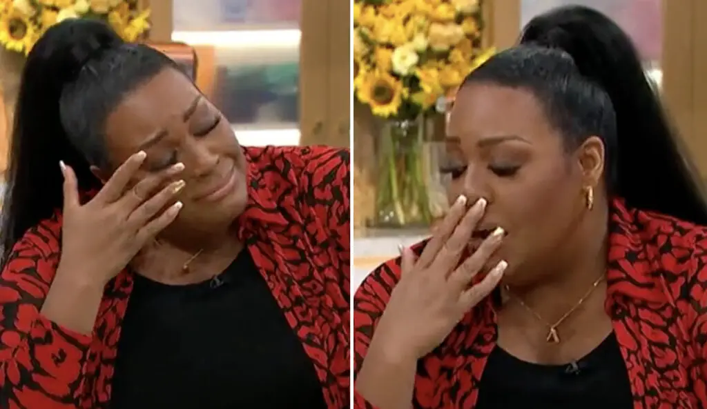 Alison Hammond Breaks Down During This Morning Call In