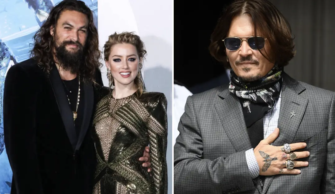 Jason Momoa Johnny Depp: The star has made a subtle move to 'support' Johnny Depp in his defamation trial against ex-wife Amber Heard. 