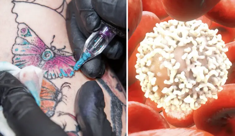 Tattooed mum keeps getting inked after infection  and wont stop even if  leg falls off  Mirror Online