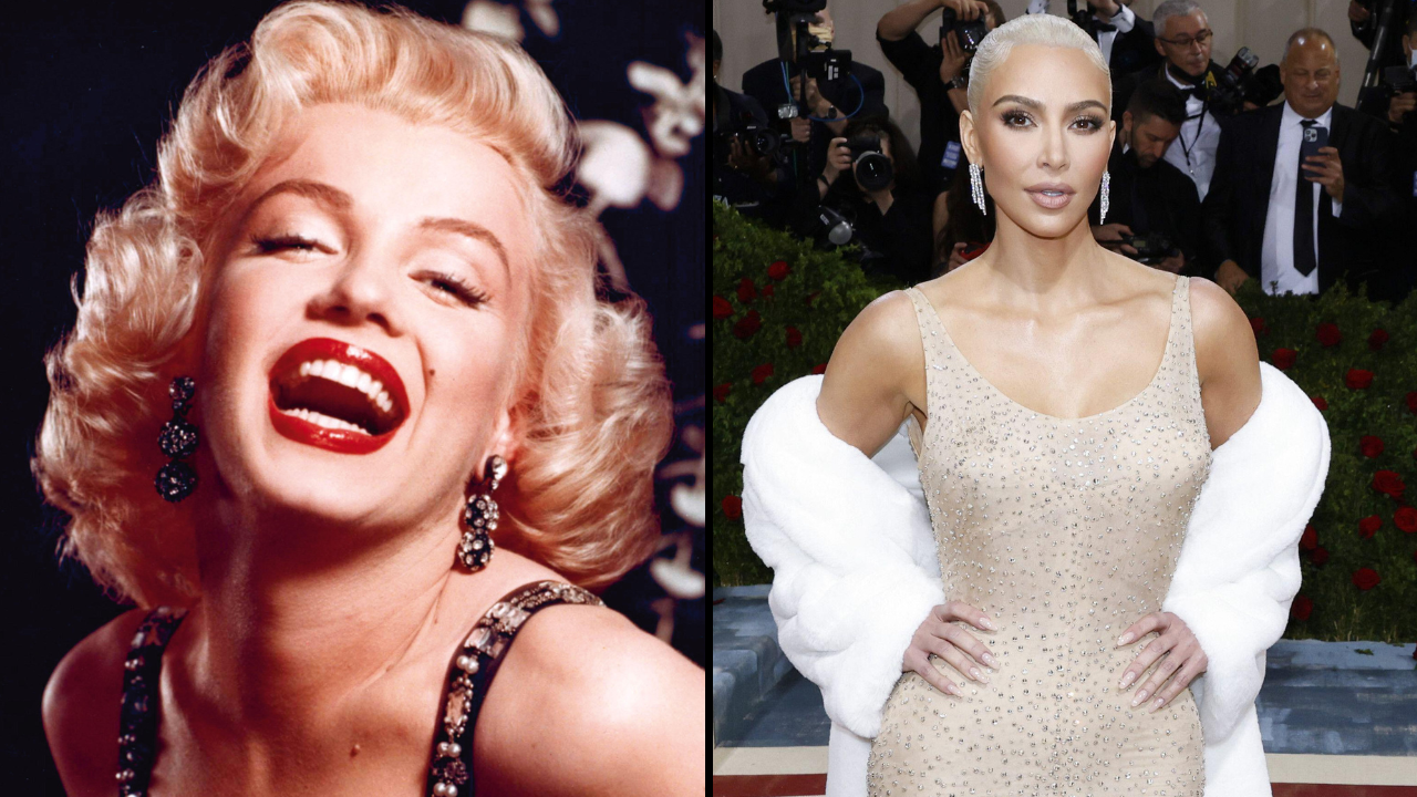 Kim Kardashian says that people 'didn't know' who Marilyn Monroe actually was before she wore her dress.