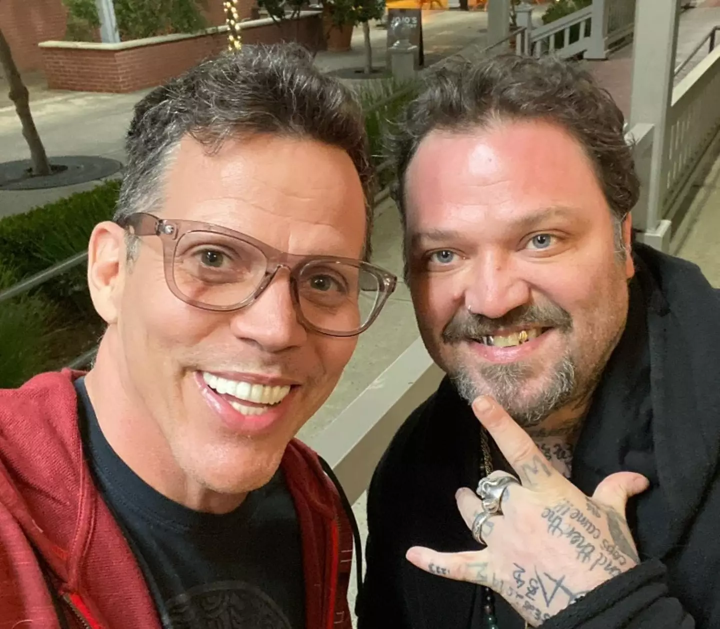 Steve-O and Bam Margera