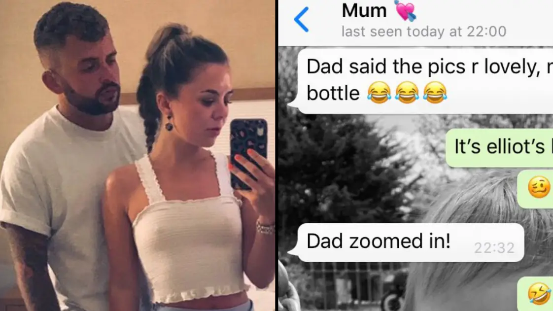 Couple Left Mortified After Dad Spots Rude Detail In Vacation Photo