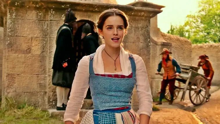 Emma Watson in Beauty and the Beast.