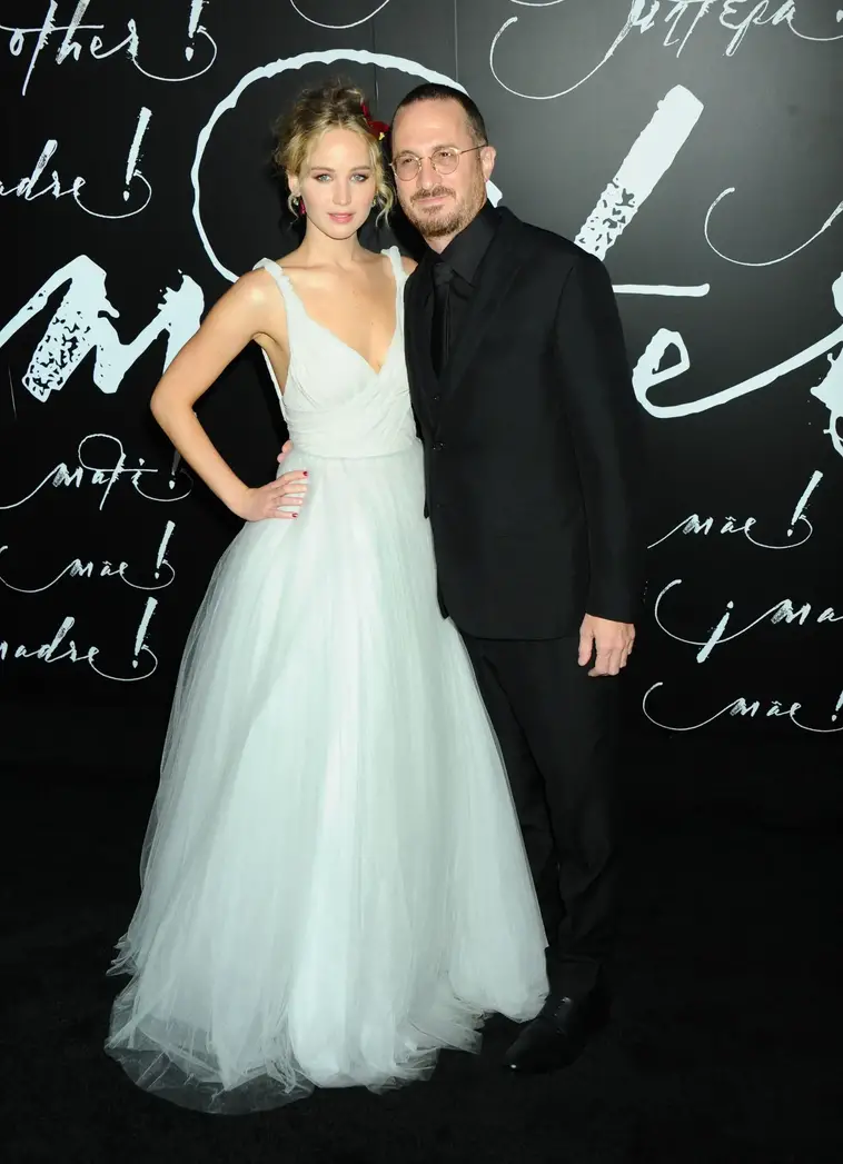 Jennifer Lawrence and Darren Aronofsky