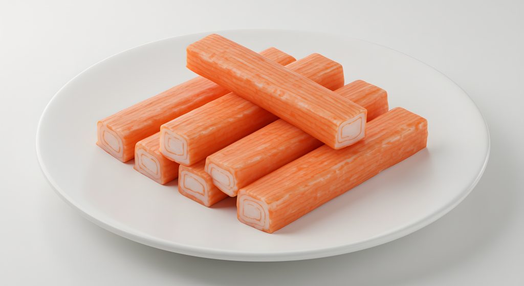 Crab sticks don't usually contain any actual crab meat. 