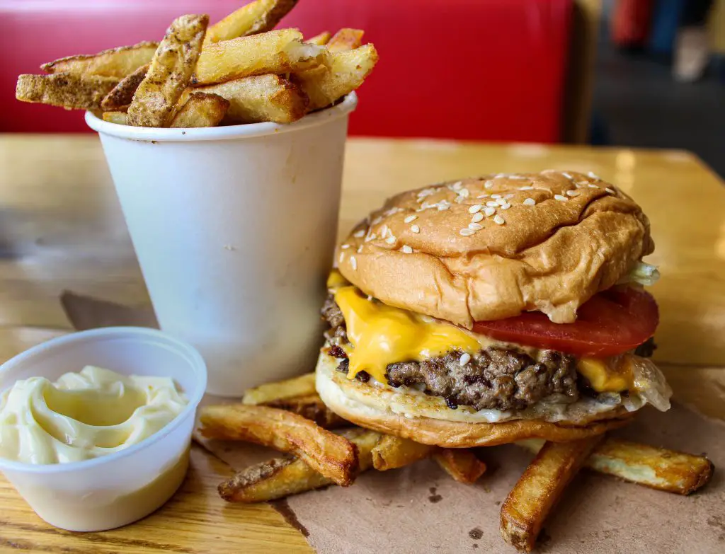 Five Guys meal