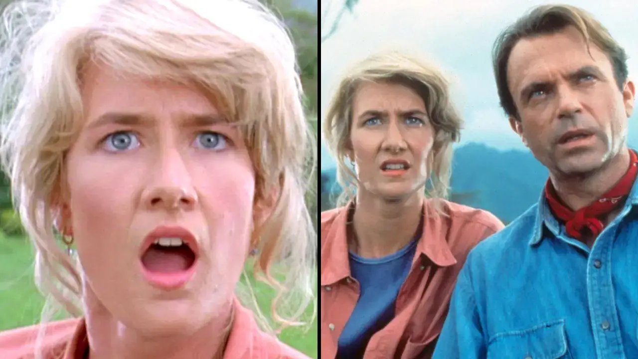 Laura Dern and Sam Neill have reflected on their age gap in Jurassic Park and said they now realize it wasn't 'completely appropriate.'
