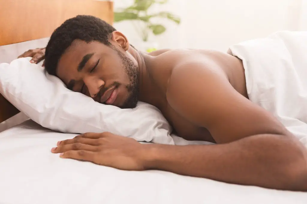 Sleeping naked