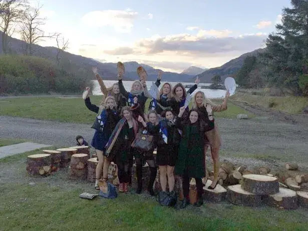 Hen do party photo.