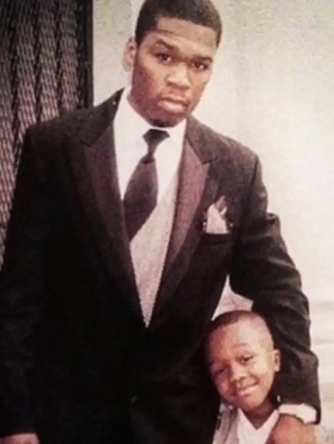 50 Cent and Marquise Jackson.