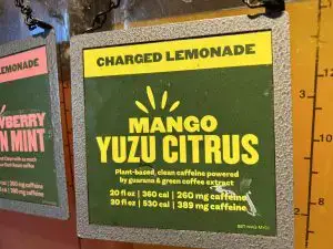 Charged Lemonade.