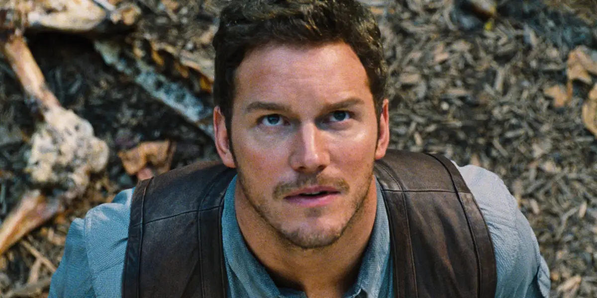 Chris Pratt in Jurassic World.