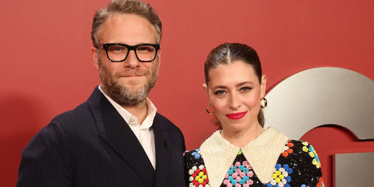 Seth Rogen and Lauren Miller.