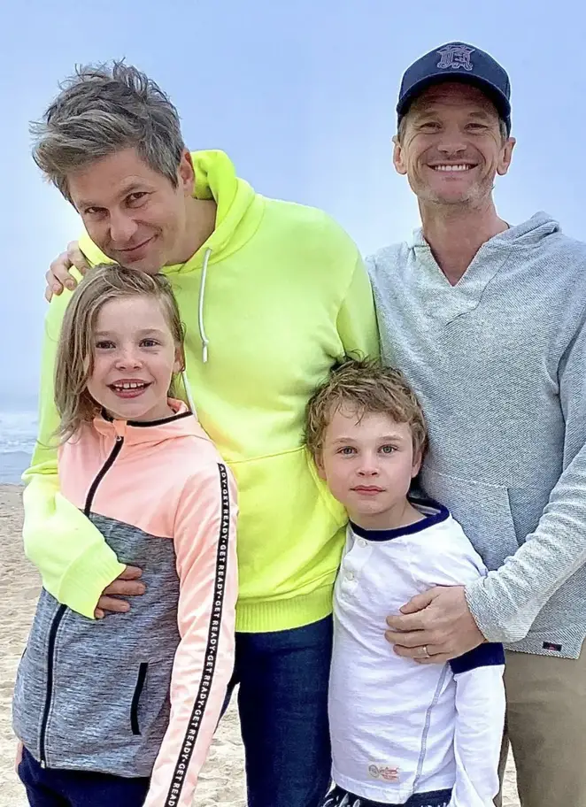 David Burtka, Gideon Scott, Harper Grace and Neil Patrick Harris.