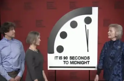 Doomsday clock