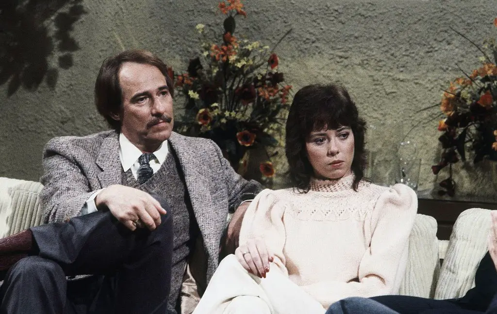 Mackenzie Phillips and her father, John Phillips.