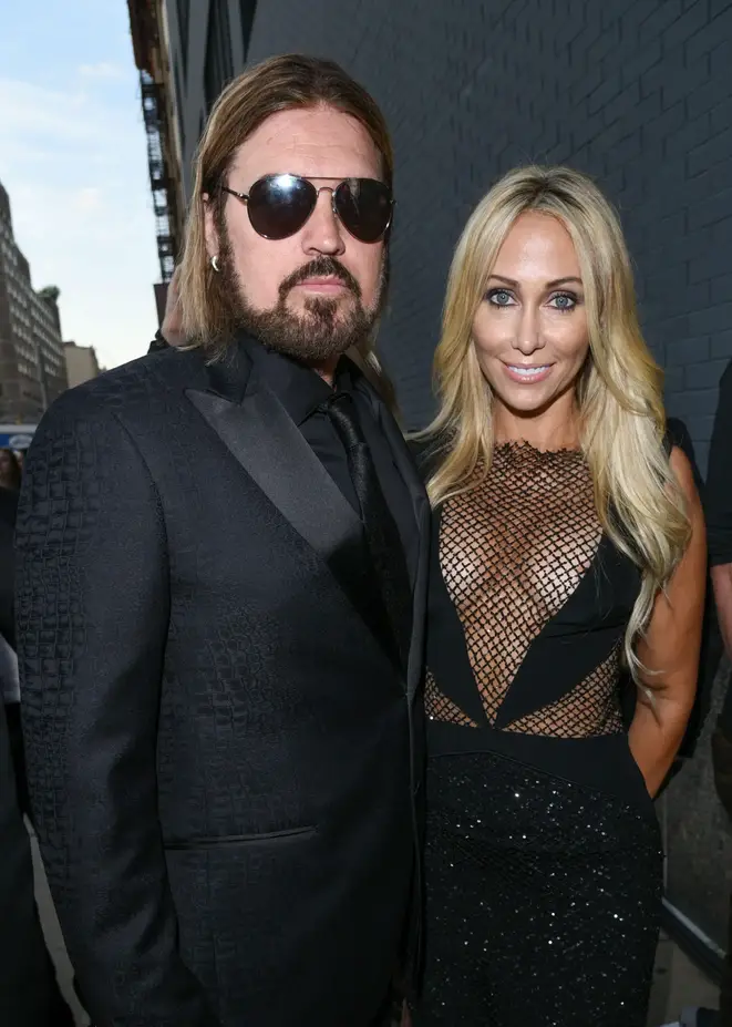 Billy Ray and Tish Cyrus.