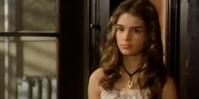 Brooke Shields in Pretty Baby.