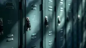 School lockers.