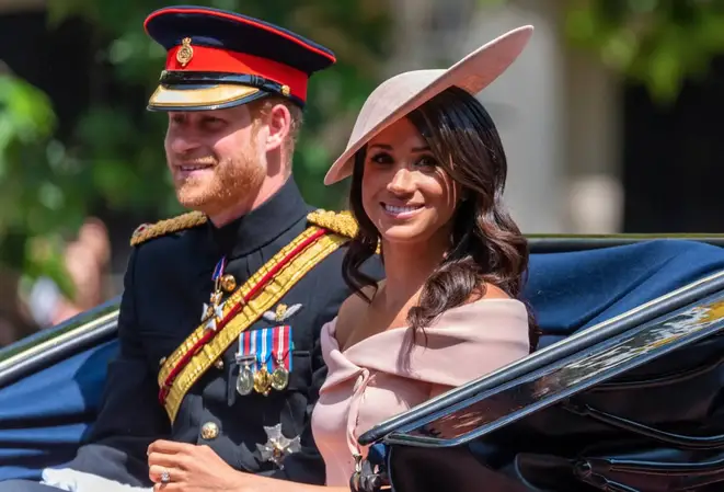 Prince Harry and Meghan Markle.