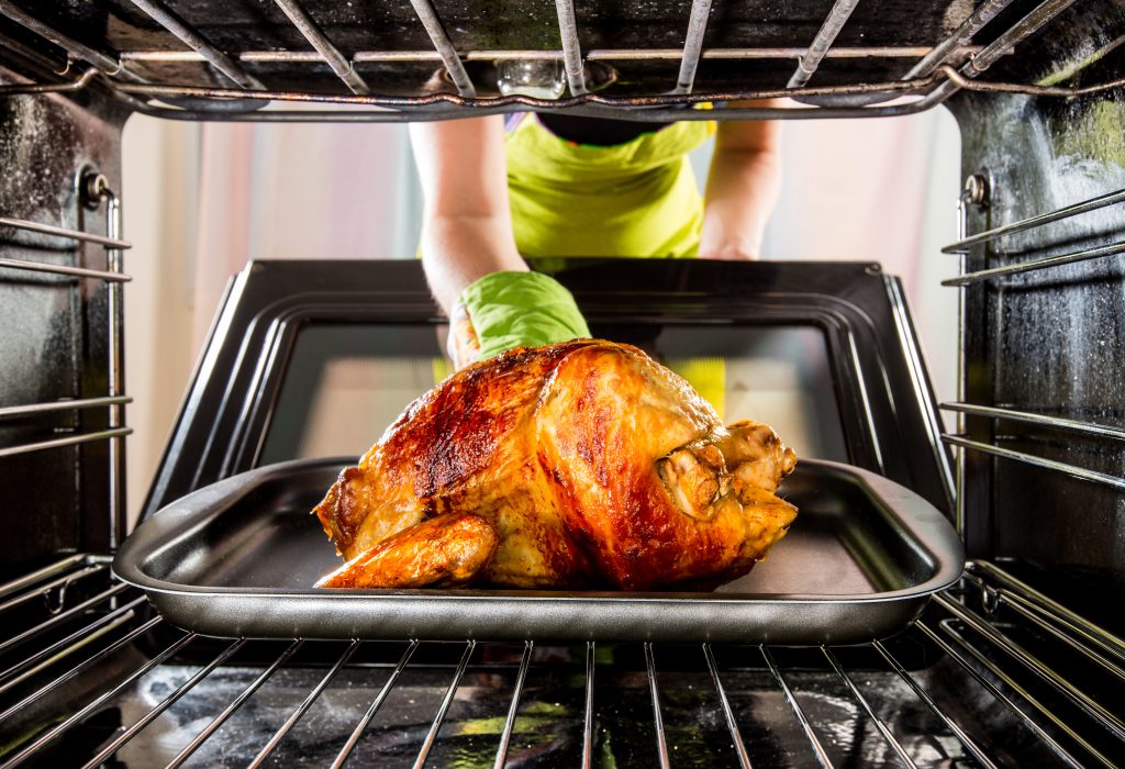 Chicken in oven