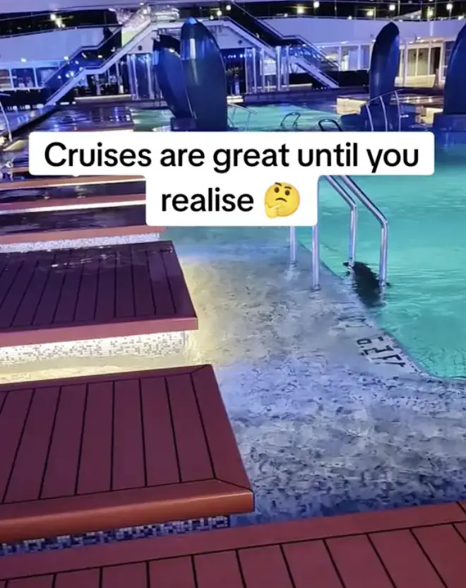 Cruise at night.