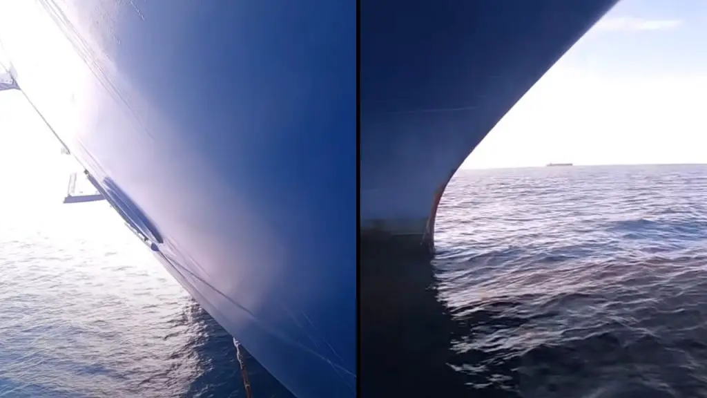 dropping gopro under cruise ship