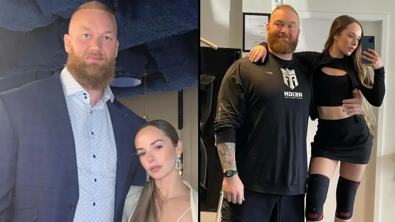 A 'tiny' wife with a giant husband has been asked one major question about their relationship, and now she's spilled the beans.