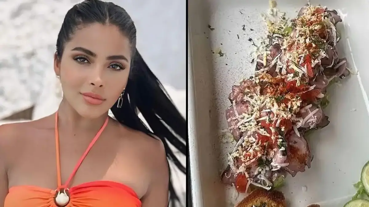 Beauty queen Landy Párraga was killed after posting a photo of her octopus ceviche lunch.