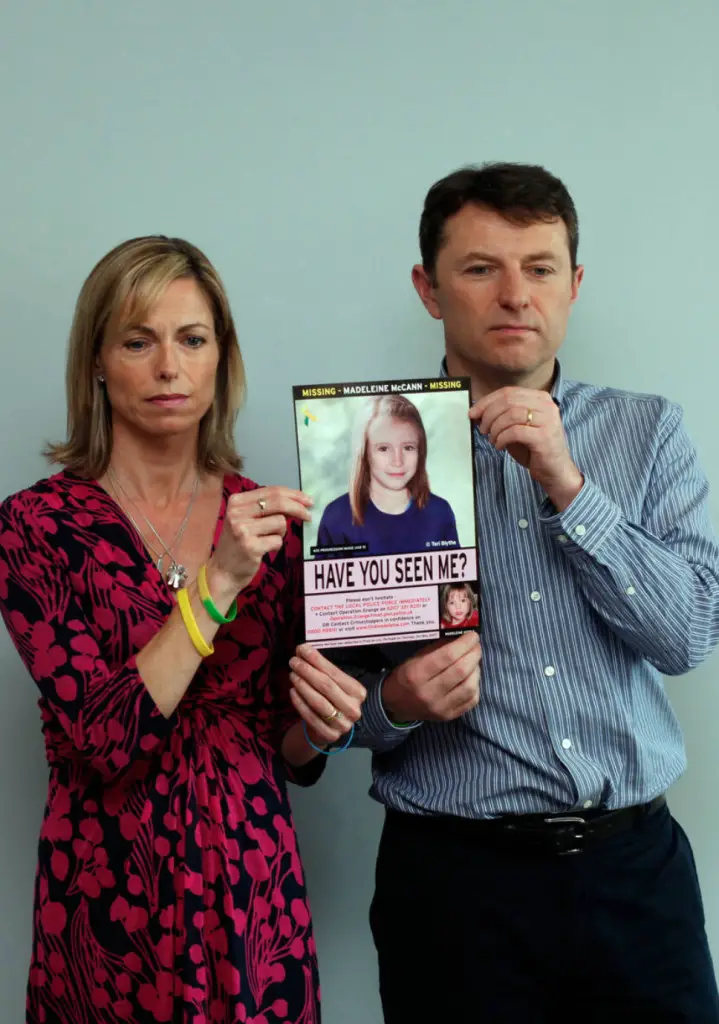 Kate and Gerry McCann.