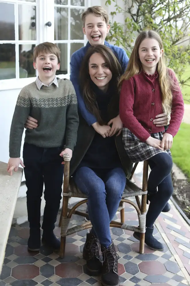 Kate Middleton's Mother's Day photo.