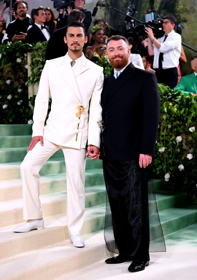 Sam Smith Debuts Boyfriend Christian Cowan On Red Carpet