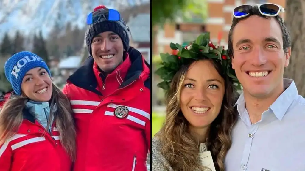 Professional skier Jean Daniel Pession and his girlfriend Elisa Arlian were tragically found dead in a 'final embrace.'