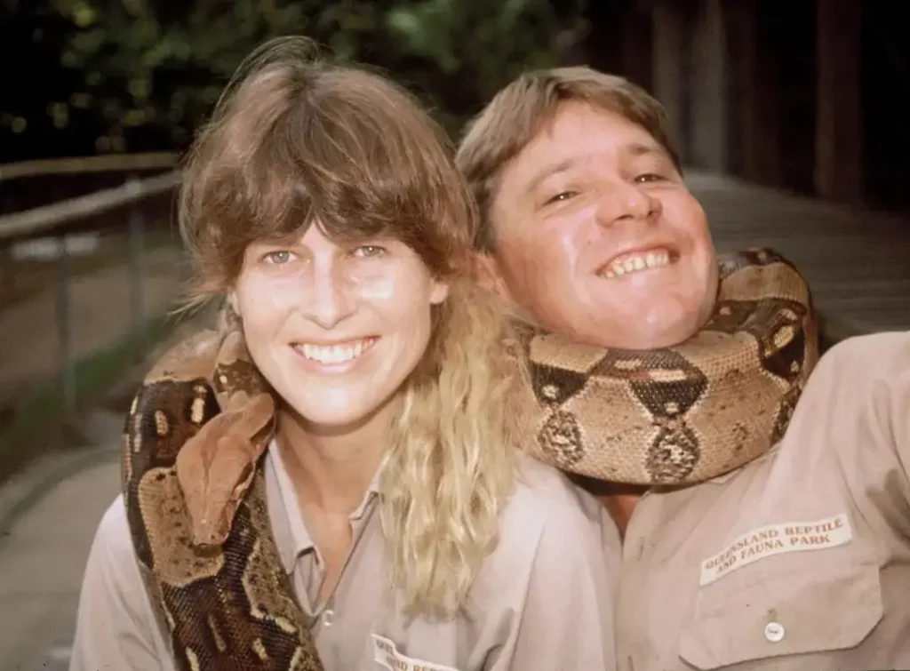 Bindi and Steve Irwin