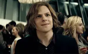 Jesse Eisenberg as Lex Luthor.