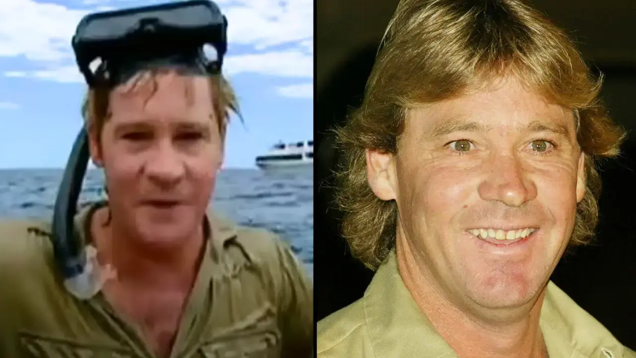 Steve Irwin's devastating final words before his untimely death were captured on camera.
