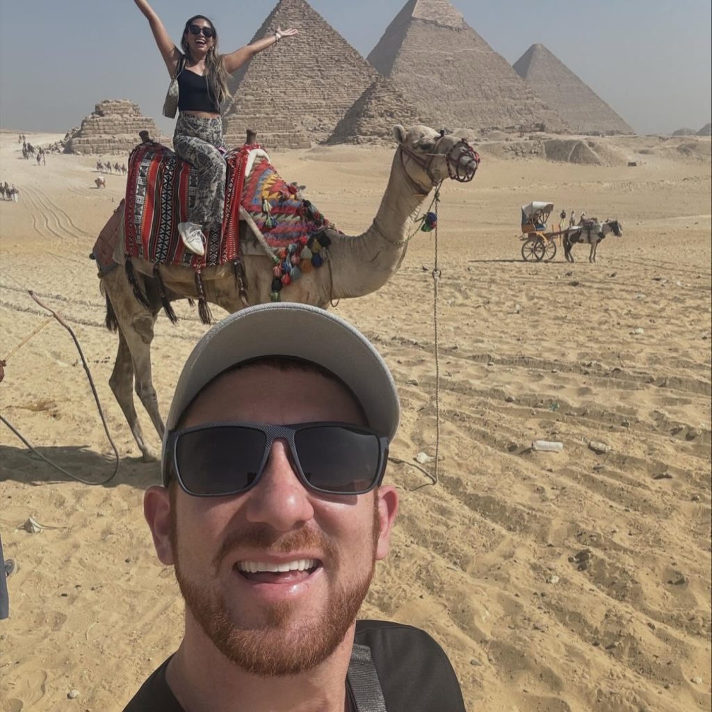 Drew Binsky in Egypt.
