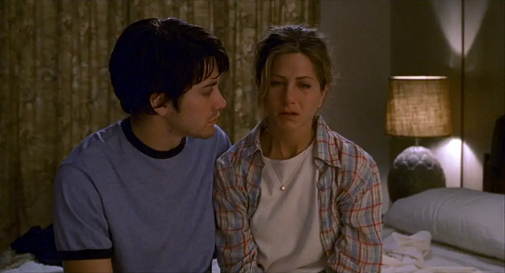 The Good Girl bed scene.