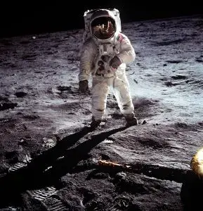 Moon landing.