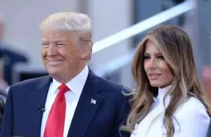 Donald and Melania Trump.