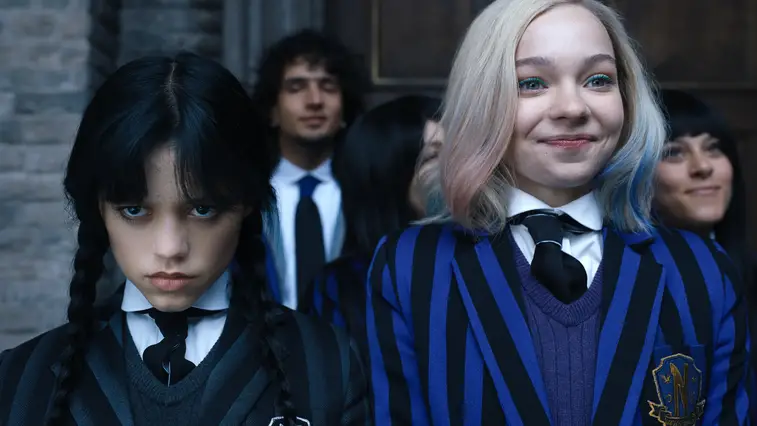 Wednesday Addams and Enid Sinclair